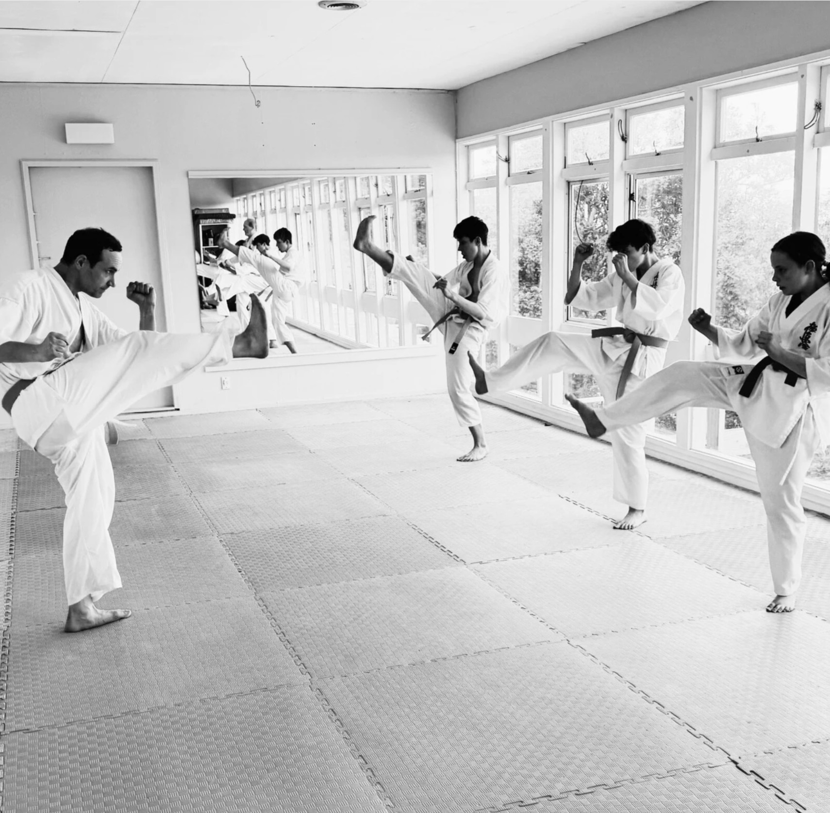 Wellington Kyokushin Karate dojo members